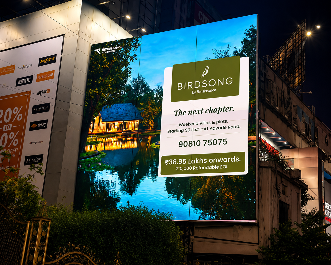 Premium digital outdoor campaign in Mumbai