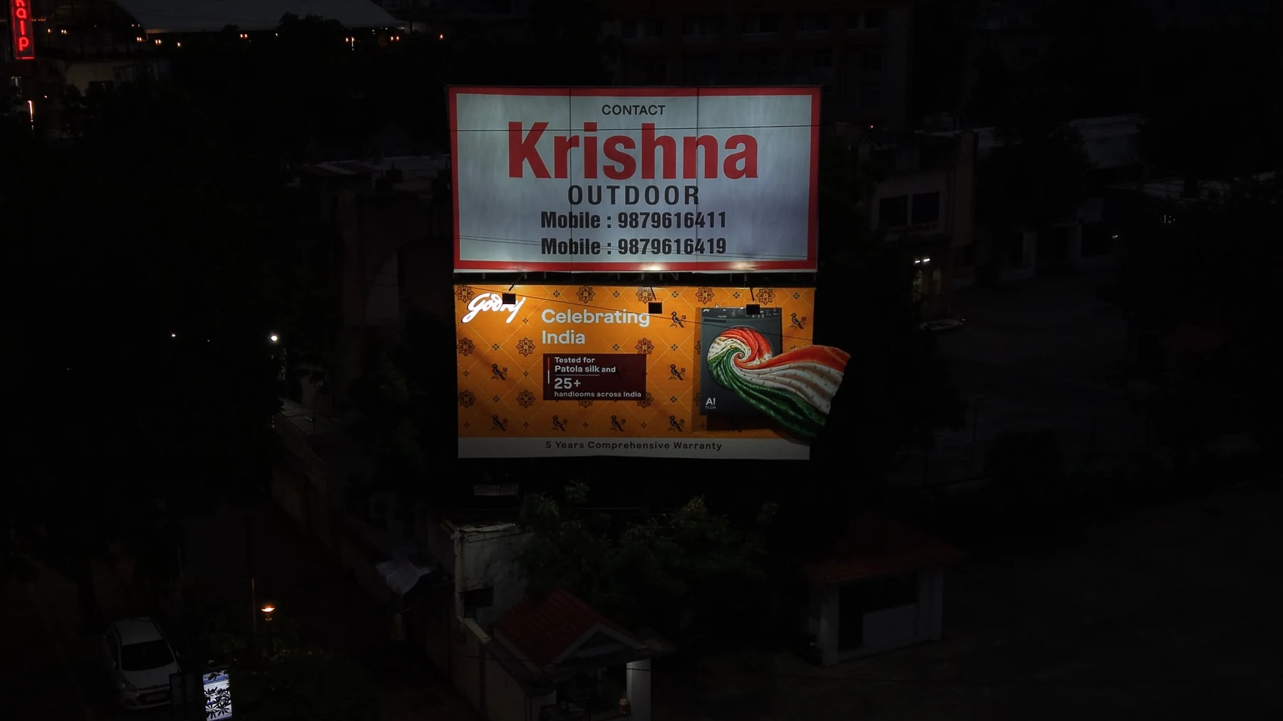 Krishna Outdoor outdoor advertising campaign