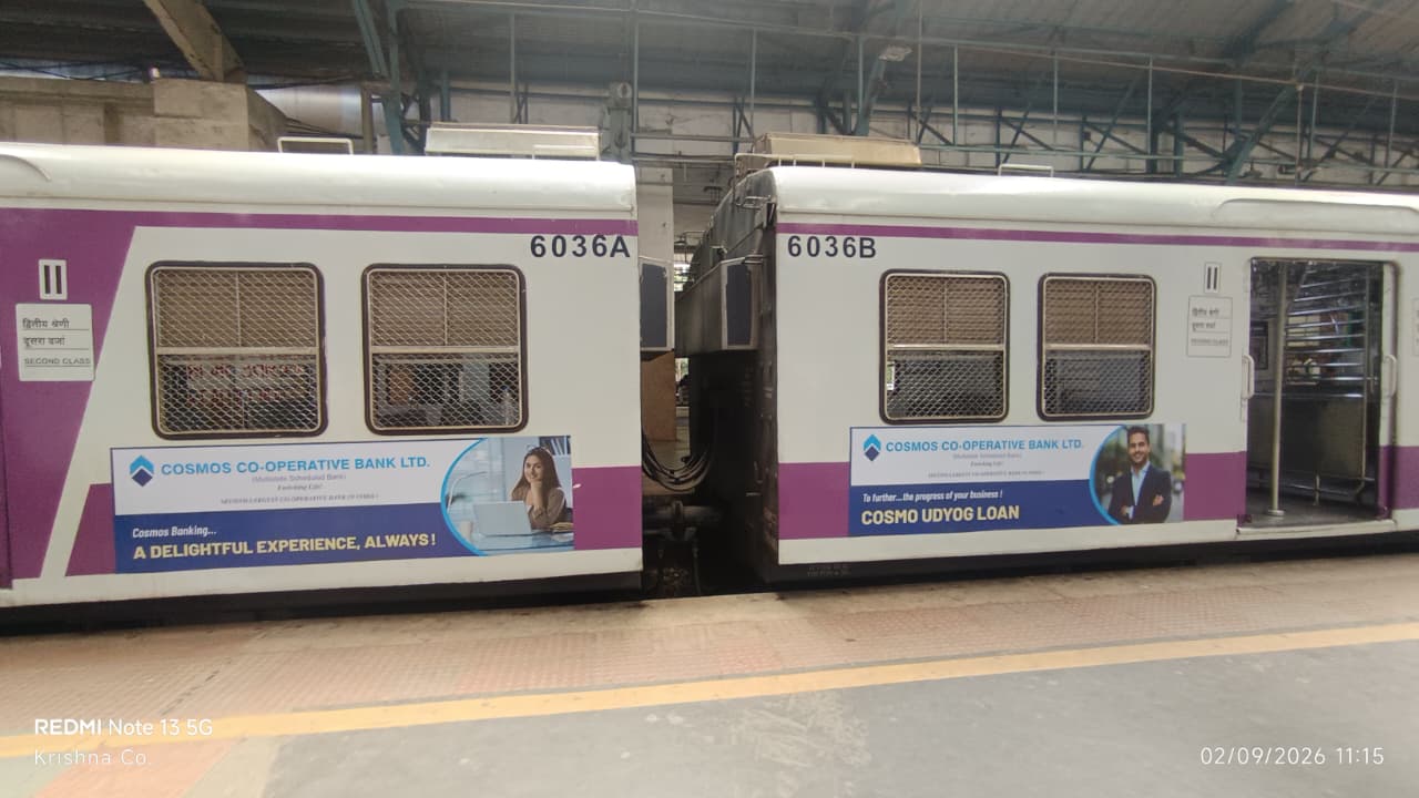 Bus advertising campaign