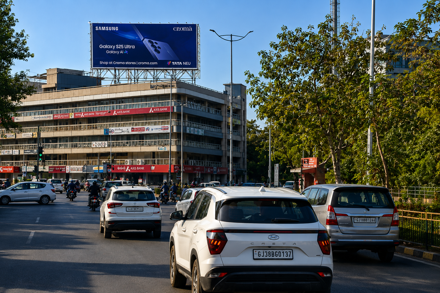 Outdoor billboard campaign