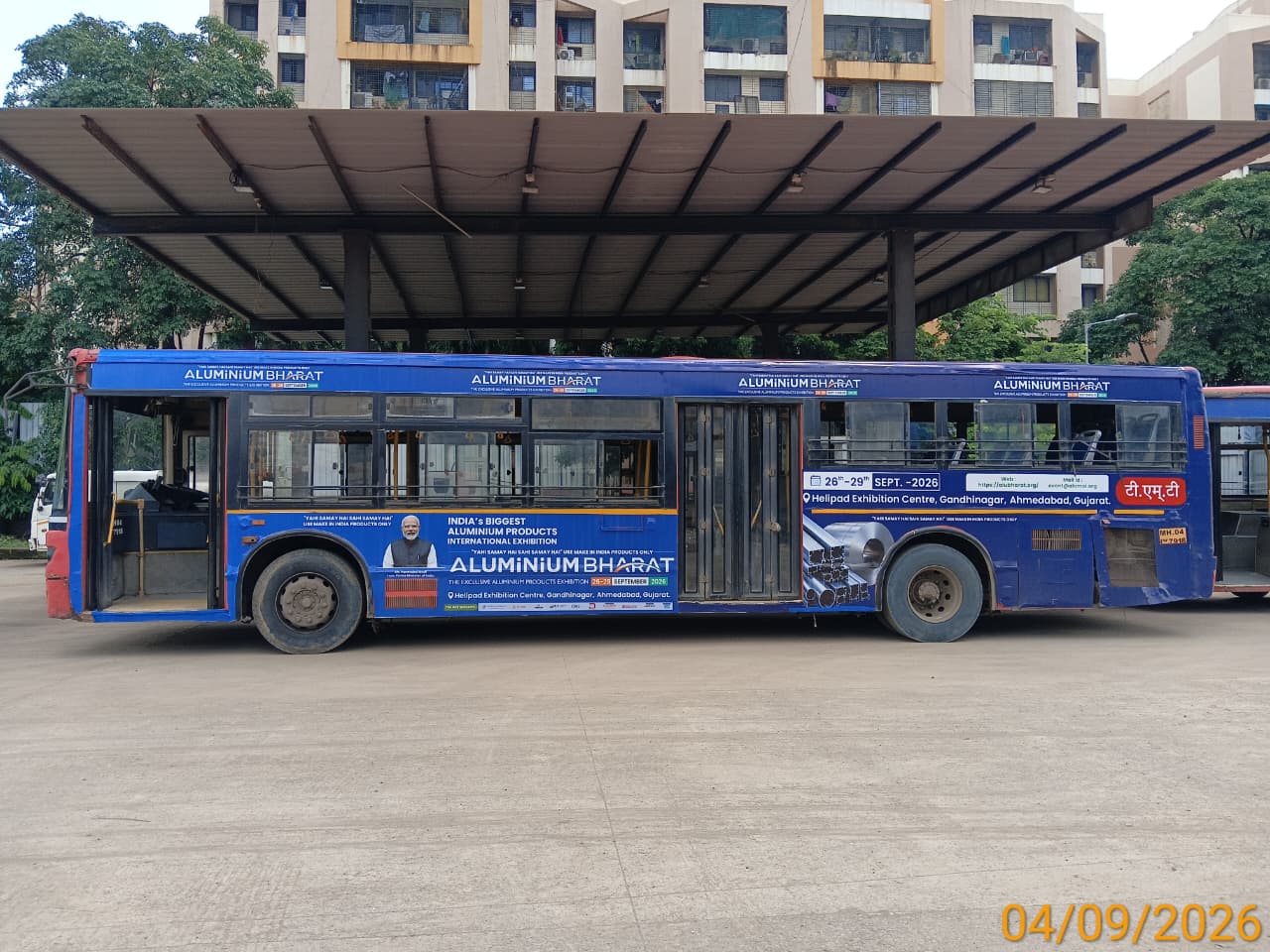 Transit Media campaign in Mumbai BEST EV BUS